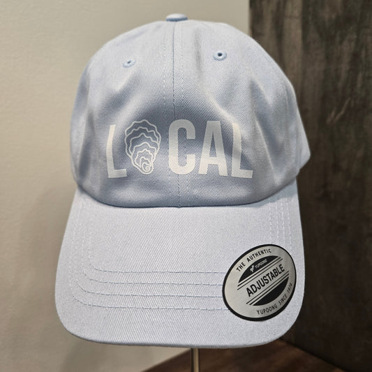 Local ball cap with seashell