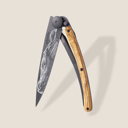 Purebred 37g Knife, Olive Wood