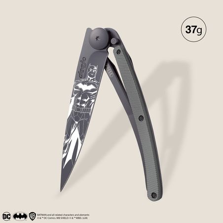 The Batman 37g Knife, Dark Grey Aluminum