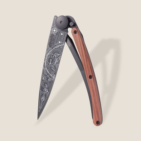 Dials 37g Knife, Black, Coral Wood