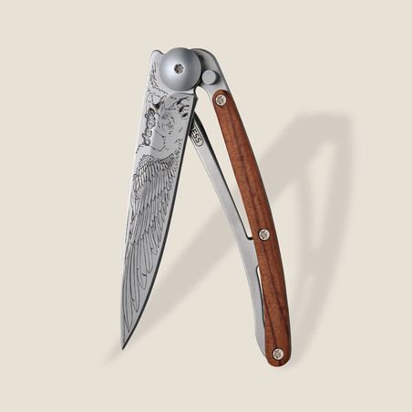 Eagle 27g Knife, Coral Wood