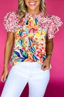 Confetti skies blouse