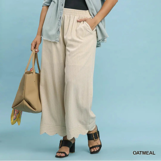 Sandbar Stripe Linen Pants