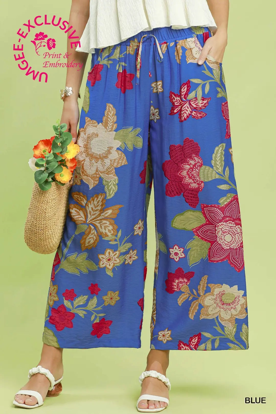 Petals in Paradise Crop Pants