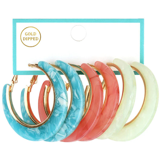 Hoops For Any Day- Set of 3