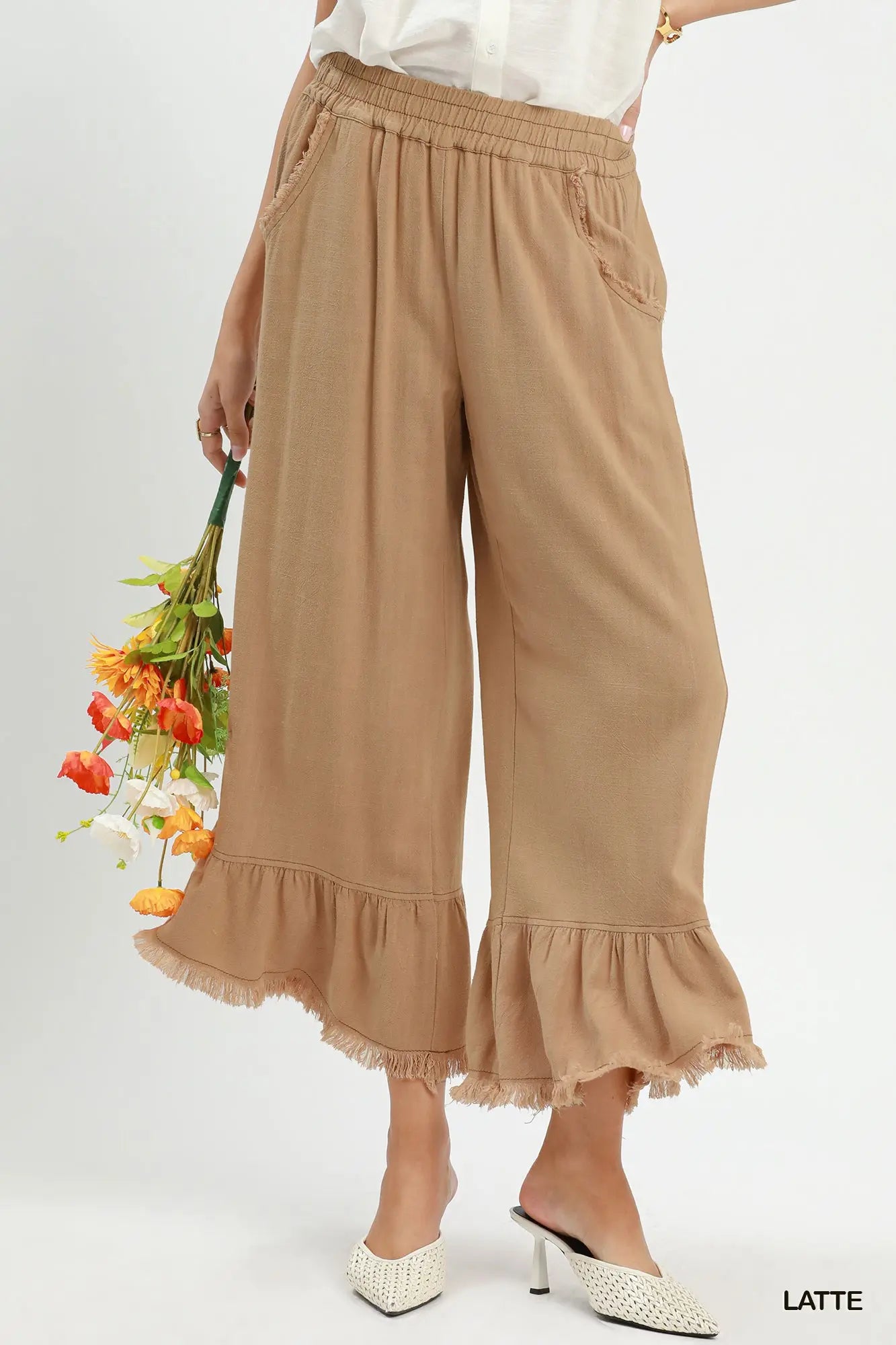 Southern Charm Ruffle Pants