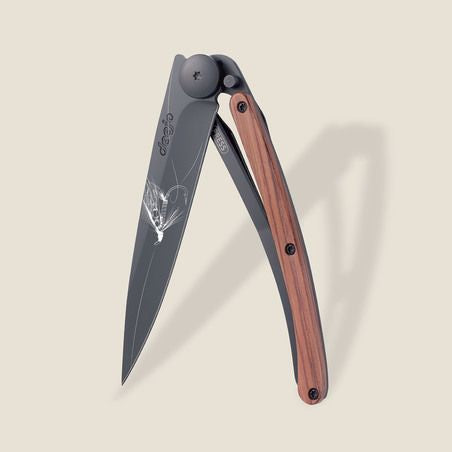 Silver Wilkinson Knife, Coral Wood 27g