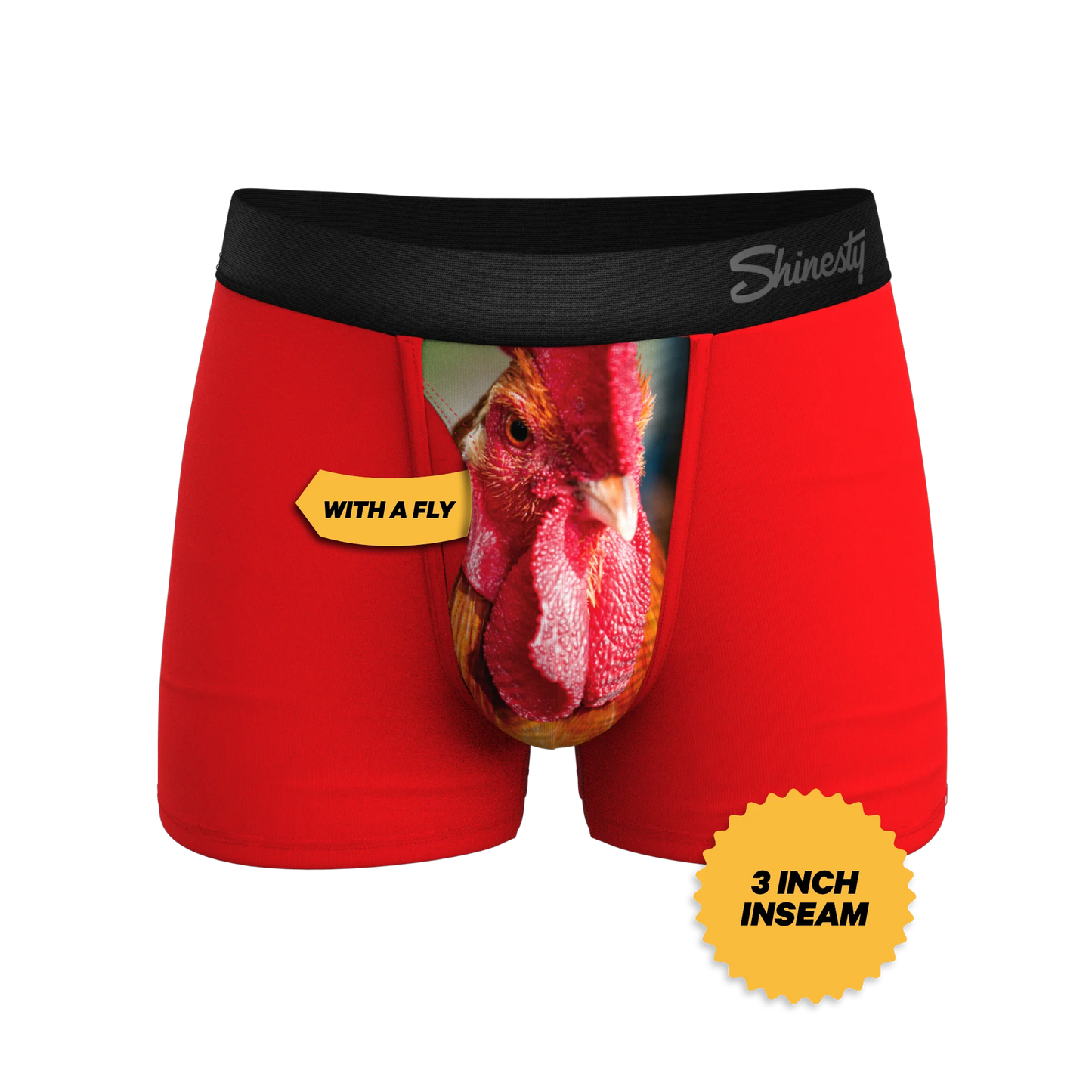 The Early Risers, Barnyard Rooster Ball Hammock Underwear