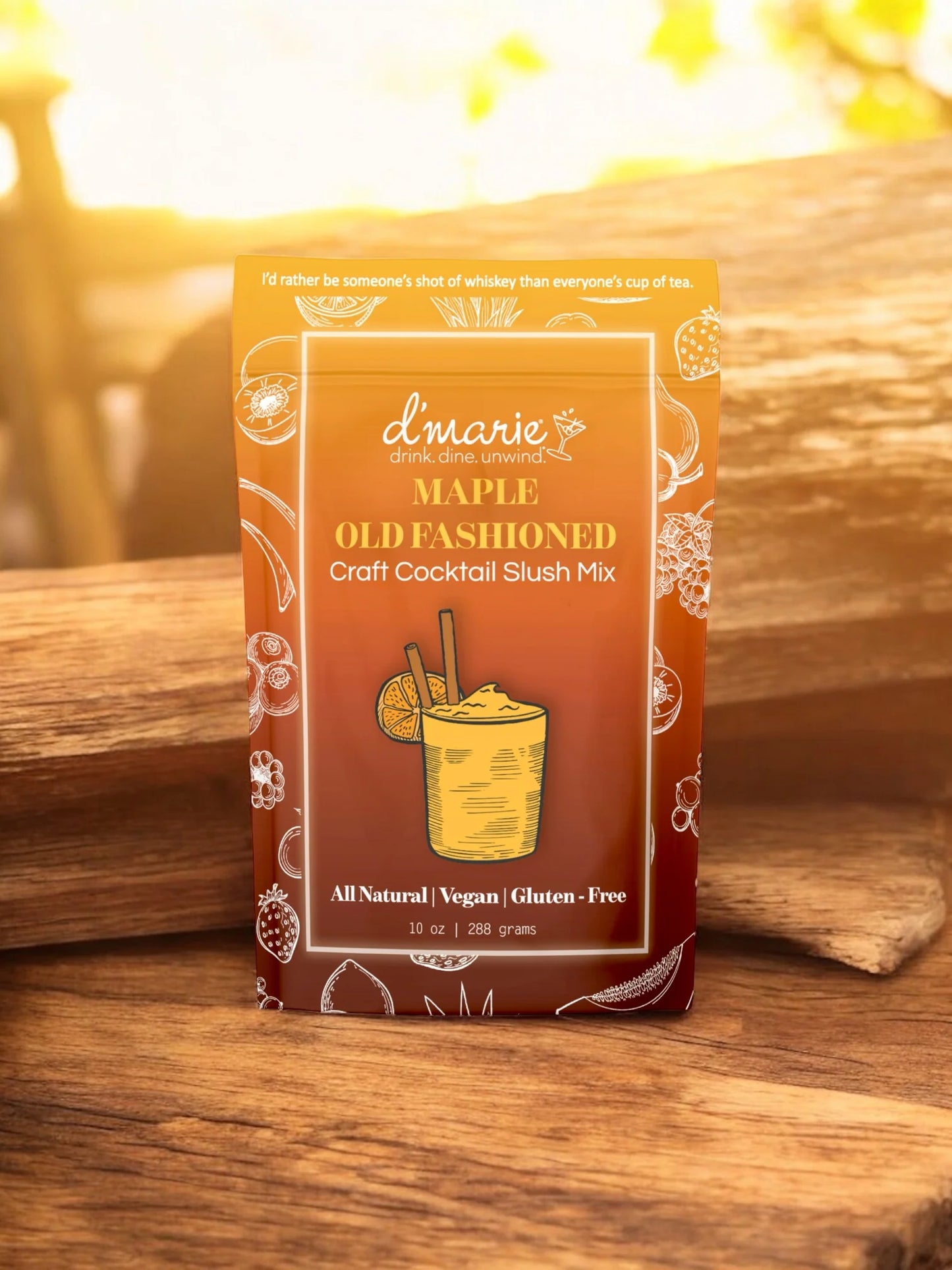 Maple Old Fashioned Cocktail - Ready-To-Freeze Cocktail
