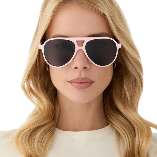 DIFF- Tosca II- Powder Pink Grey Sunglasses