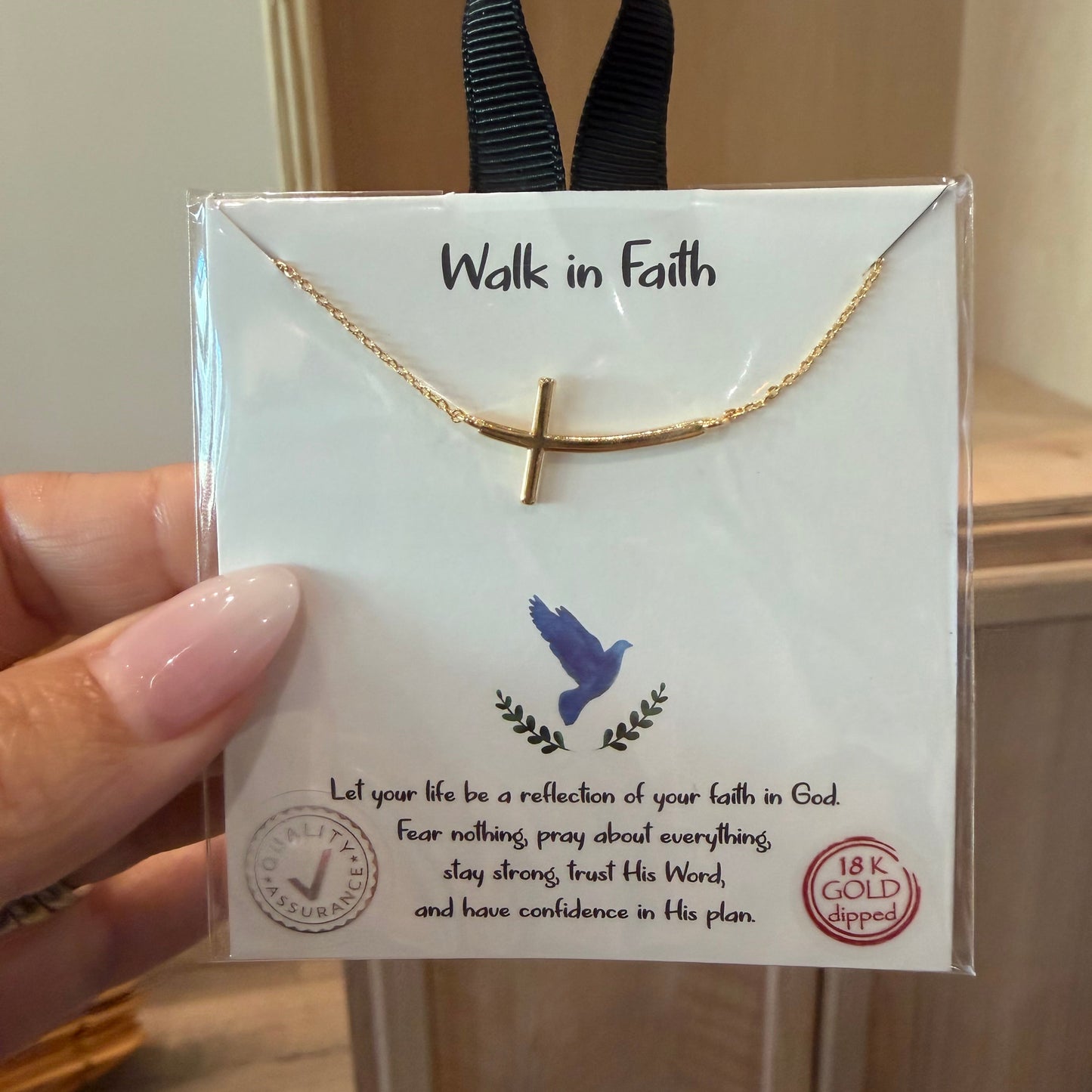 Walk In Faith Necklace