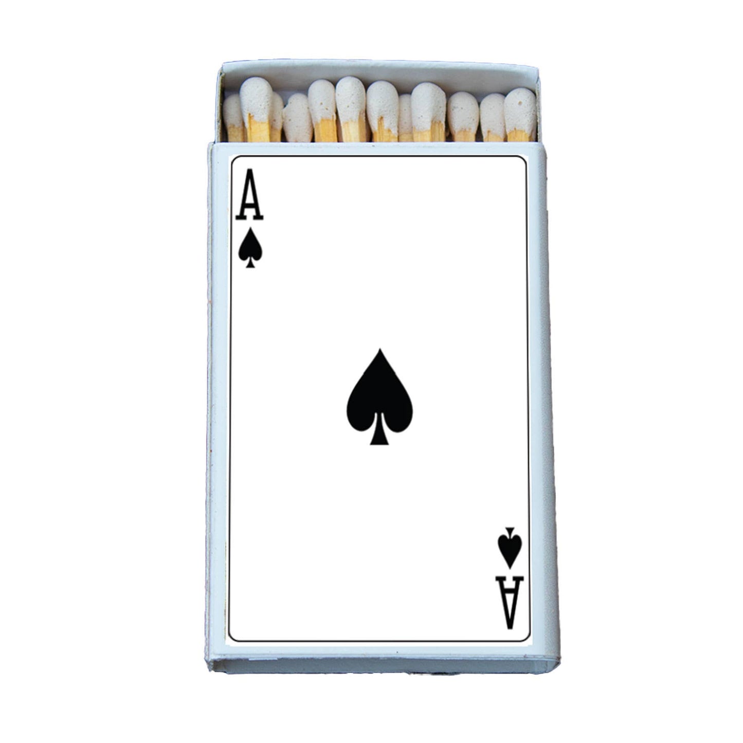 Ace of Spades Matches - Black