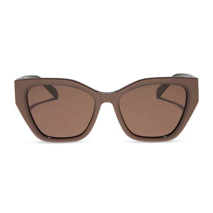 DIFF- Evie- Moscow Mule Brown Sunglasses