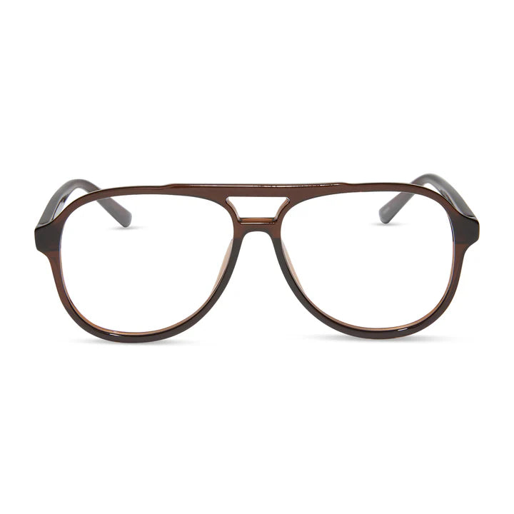 DIFF- Tatum- Whiskey Crystal Blue Light Readers- 1.25
