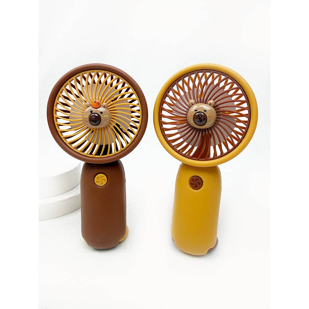 Portable Capybara Hand Fan with