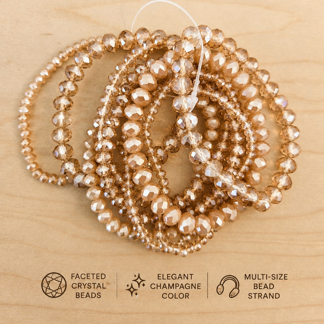 Crystal Bead Strand
