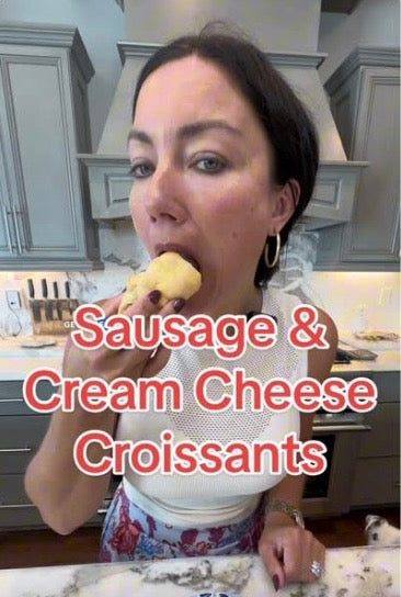 Sausage Cream Cheese Crescent Rolls