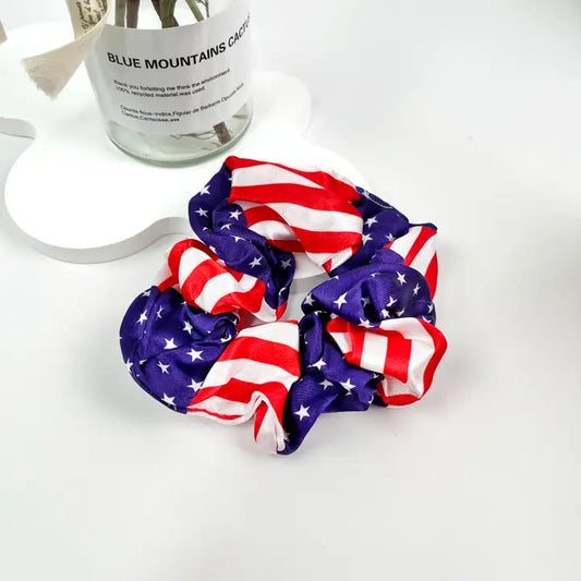 Independence Day American Flag Hair Tie