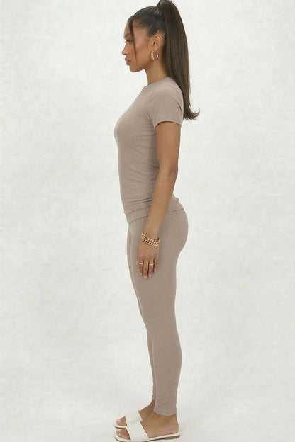 Short Sleeve Round Neck T Shirt