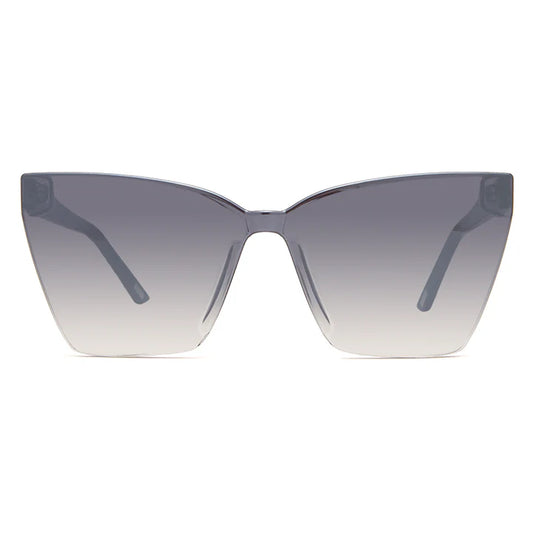 DIFF- Goldie- Black Smoke Flash Sunglasses