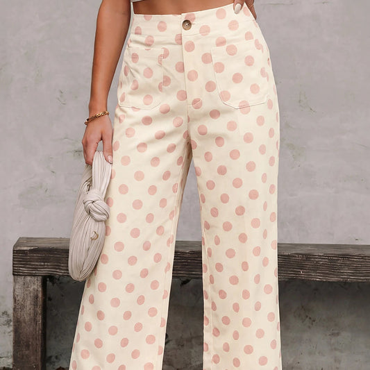 Polka Dot Pant- Pink