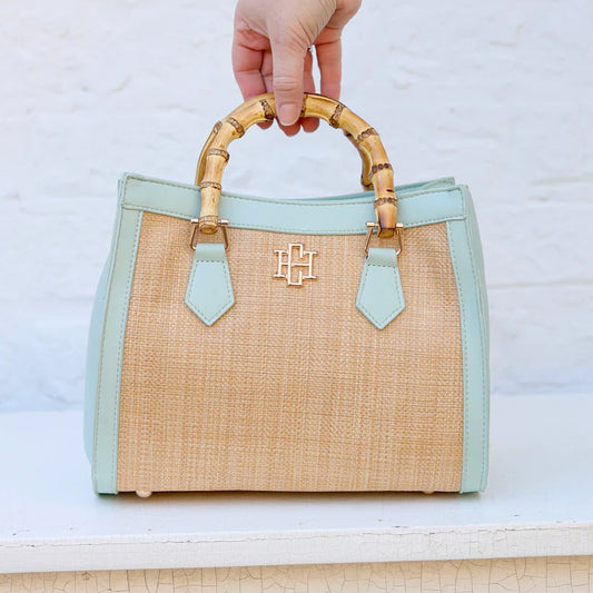 Kennedy Tote Natural Mint