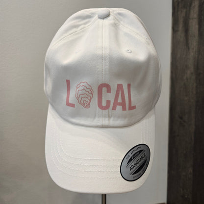 Local ball cap with seashell