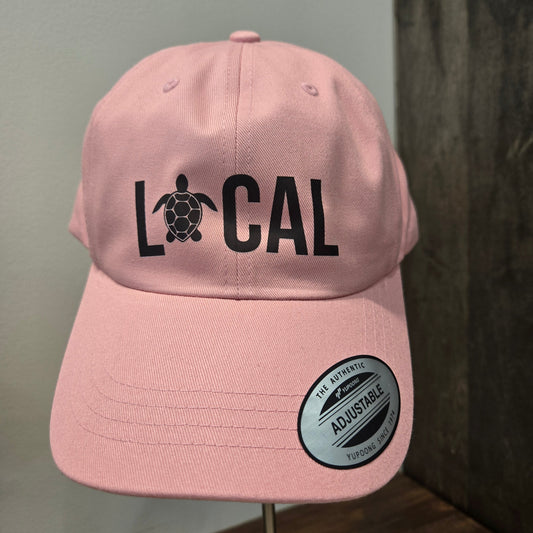 Local ball cap with turtle