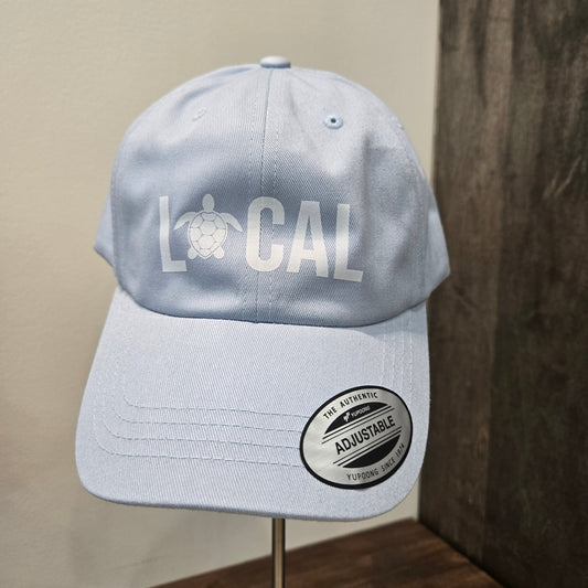Local ball cap with turtle