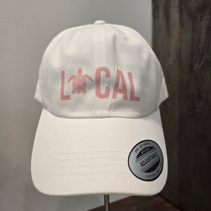Local ball cap with turtle