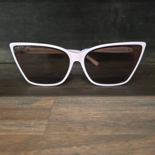 DIFF- Alina- Cat Eye- Powder Pink Gradient Sunglasses