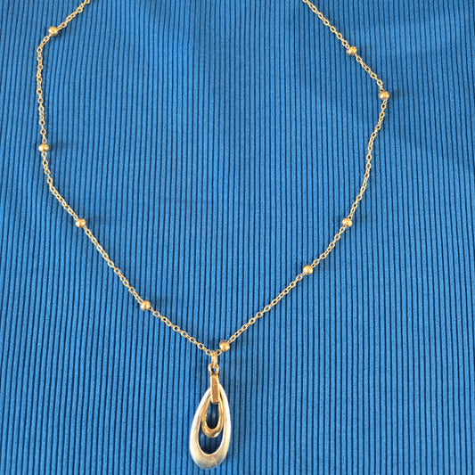 Teardrop Glow Necklace
