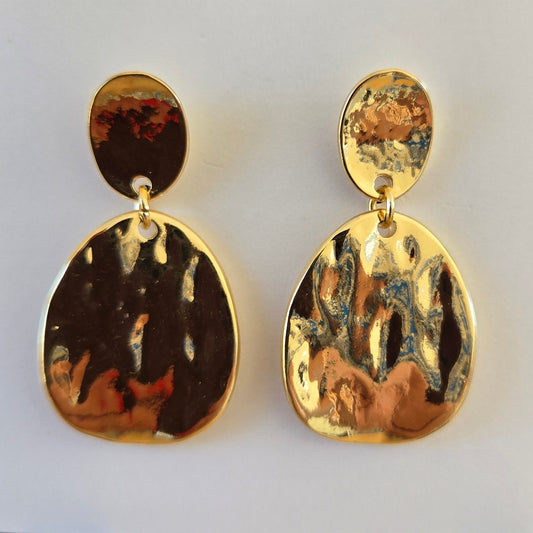 Golden Ripple Earrings