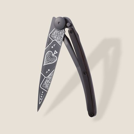 Good Luck, Ebony Wood Knife