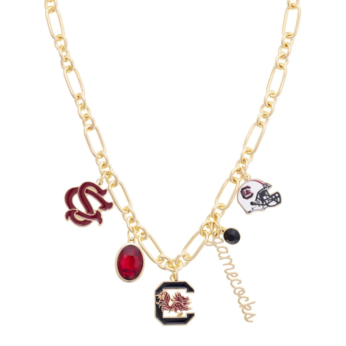 South Carolina Gamecocks Gameday Charm Necklace