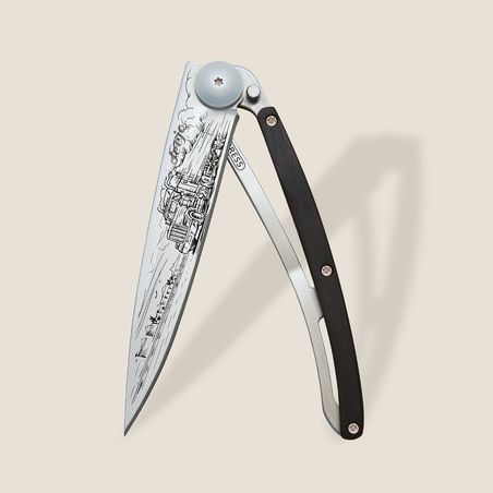 American Truck 37g Knife, Ebony Wood