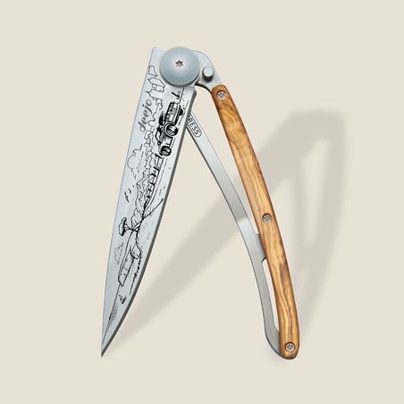 Highway One 37g Knife, Olive Wood