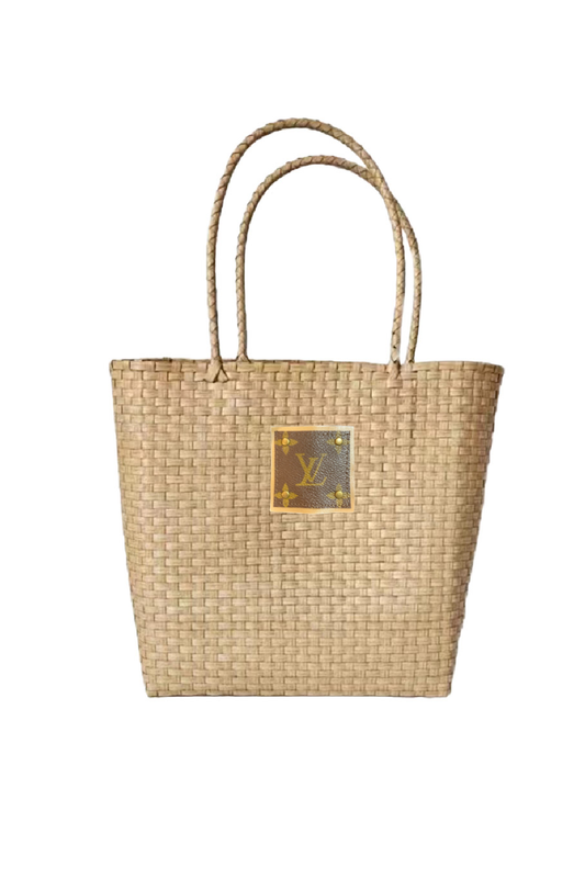 Louis Vuitton- Upcycled Water Proof Tote Bag