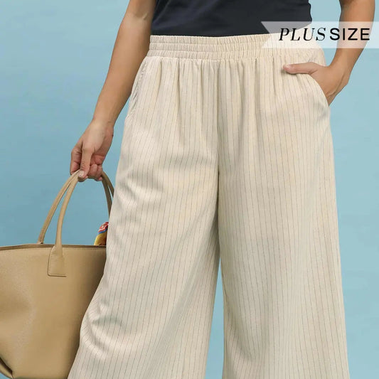 Sandbar Stripe Linen Pants