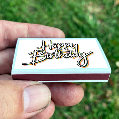 Happy Birthday Matches