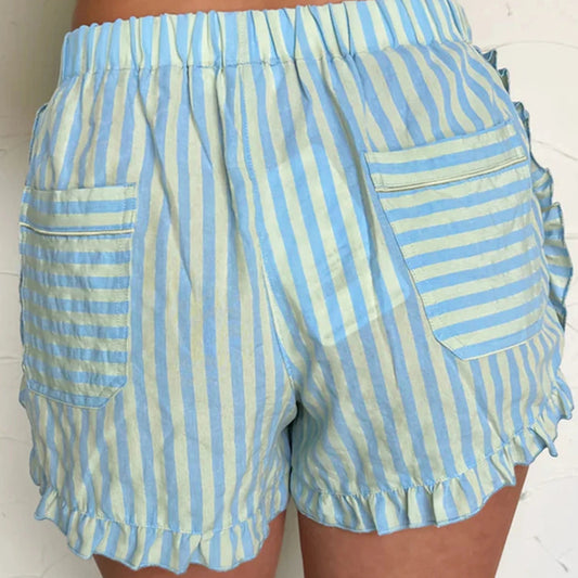 Bluebell Bay Ruffle Shorts