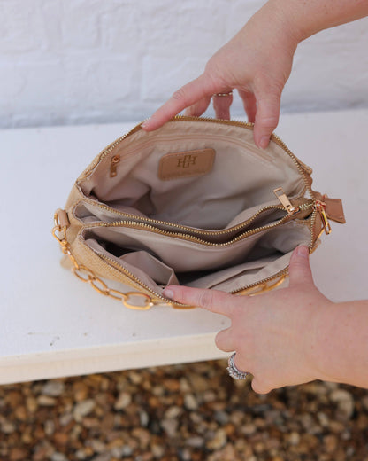 Ariana Crossbody Natural LD