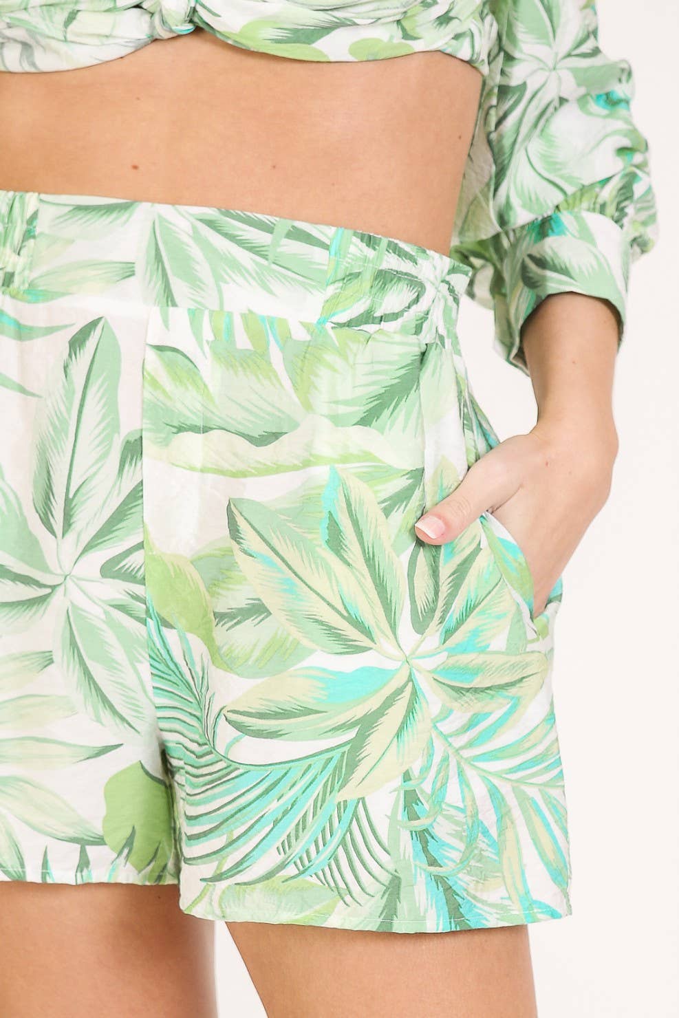 Vacation Vibes Print Shorts