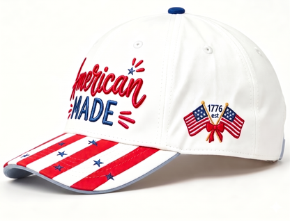 American Made Hat – Patriotic Embroidered Hat