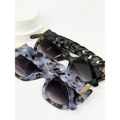 Leopard Design Fashion Shades Sunglasses