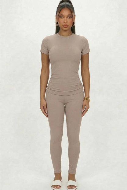 Short Sleeve Round Neck T Shirt