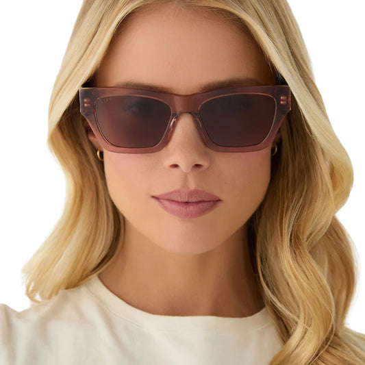 DIFF- Beth II- Warm Sierra Brown Polarized Sunglasses