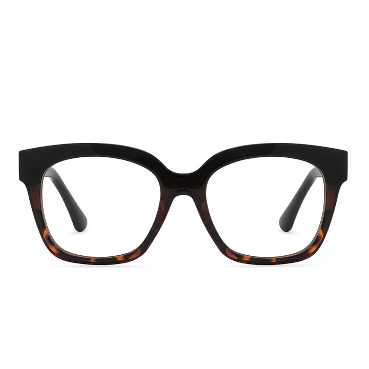 DIFF Blue Light Readers - AVA - black tortoise 2.0