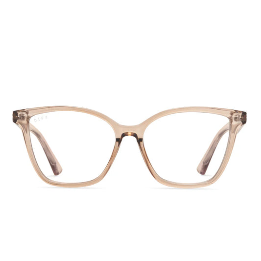 DIFF Blue Light Readers- Leah- Vintage Crystal 2.0