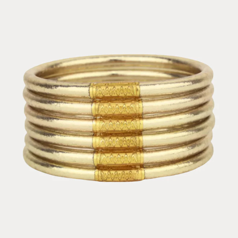 Budhagirl Etoile All Weather Bangles (Set of 6) -Small